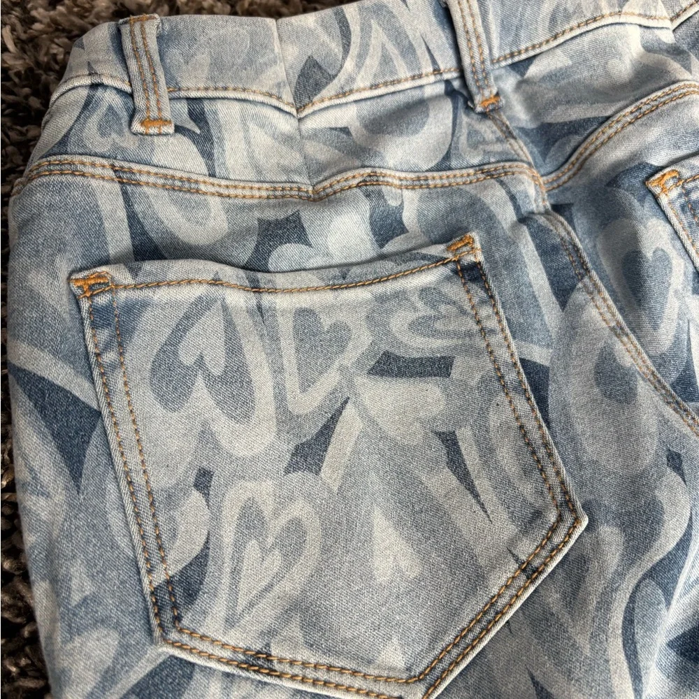 XL (14-16) Blue Flare Jeggings Wonder Nation - Picture 3 of 6